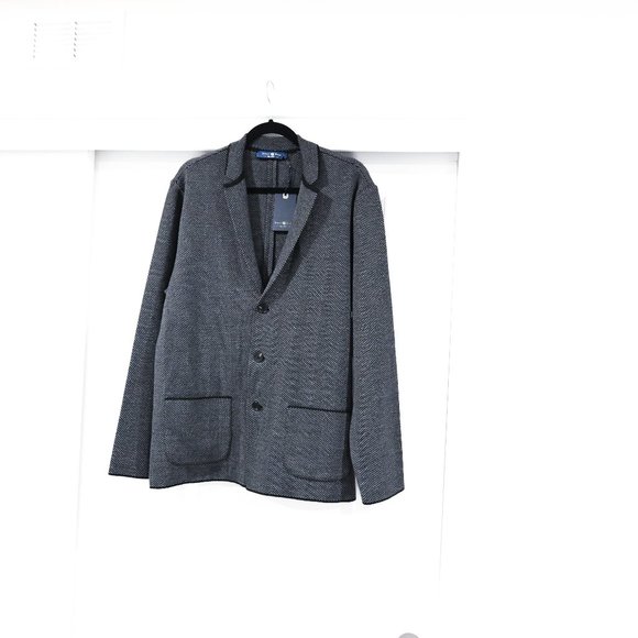 Stone Rose Men's Medium Wool Sweater Blazer  | Size Medium - Picture 2 of 10